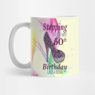 50th Birthday. Celebrating like a Boss Mug